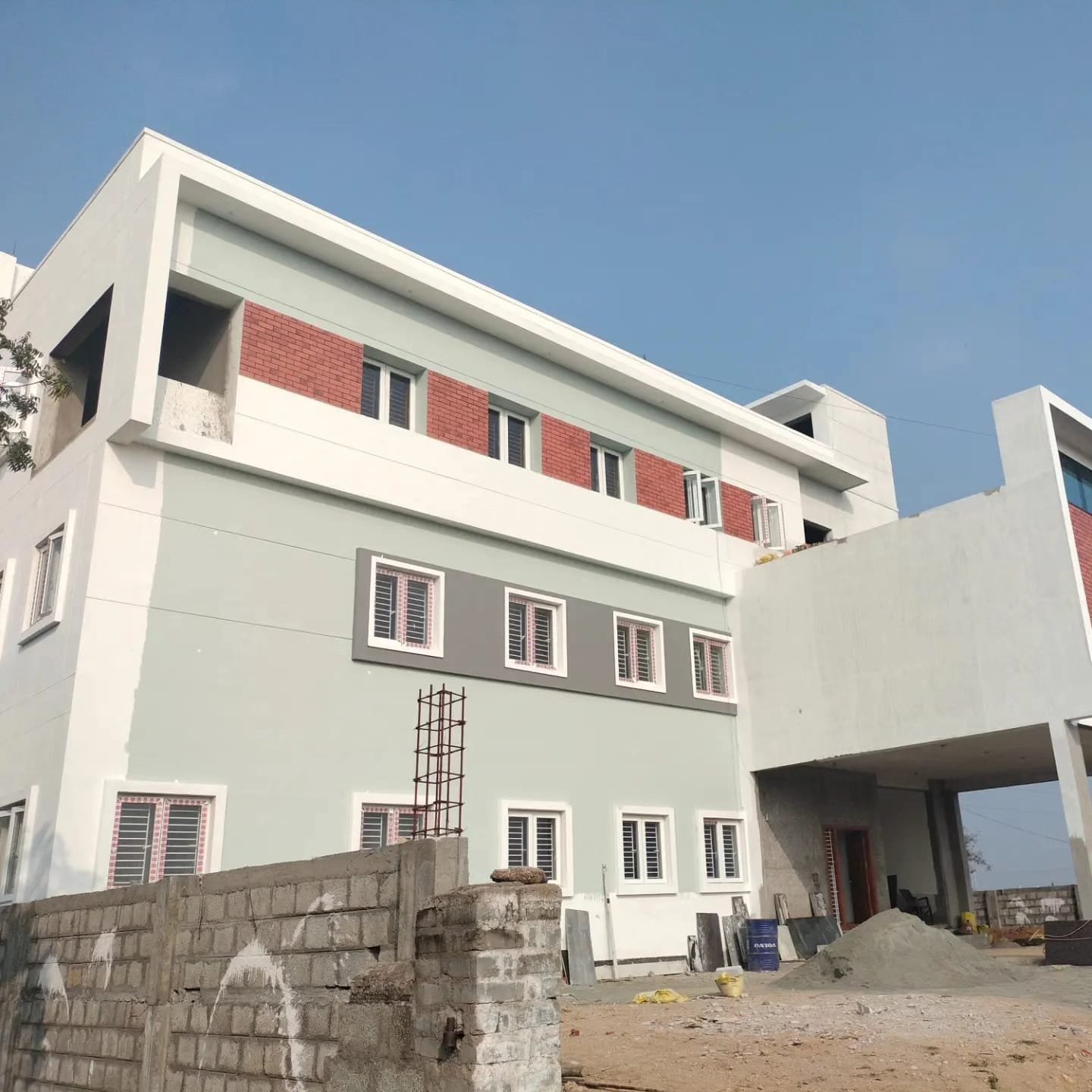 Completed residential building constructed by Arulagam Builders & Developers